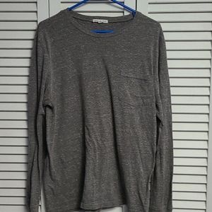Sustainably-Sourced Long-Sleeve Pocket Tee